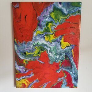 Abstract Acrylic Painting Original